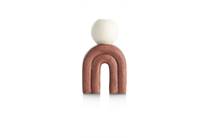 Coco Maison Lot kandelaar H15,5cm Bruin accessoire